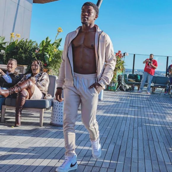 Rreflective Champagne Tracksuit